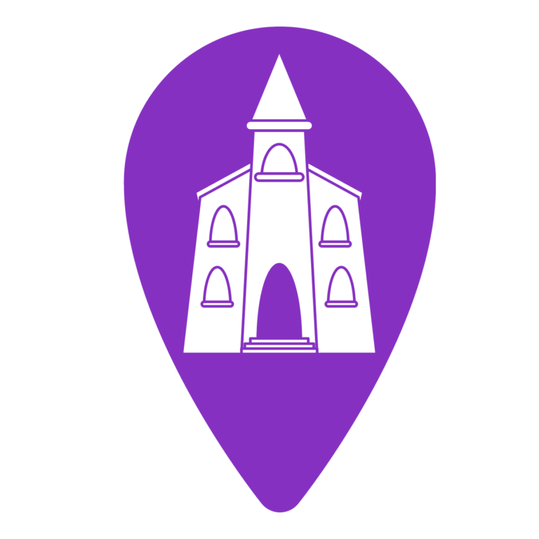 FC Map Pin Icon Purple